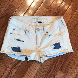 American Eagle Distressed Shorts